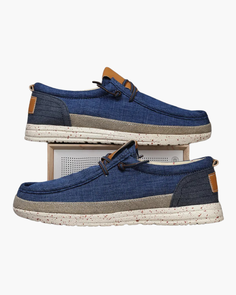Ideal para dias quentes, esse mocassim une conforto e tradição.