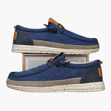 Ideal para dias quentes, esse mocassim une conforto e tradição.