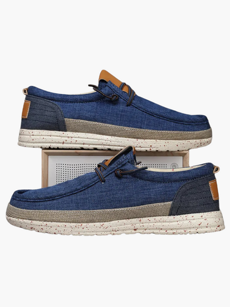 Ideal para dias quentes, esse mocassim une conforto e tradição.